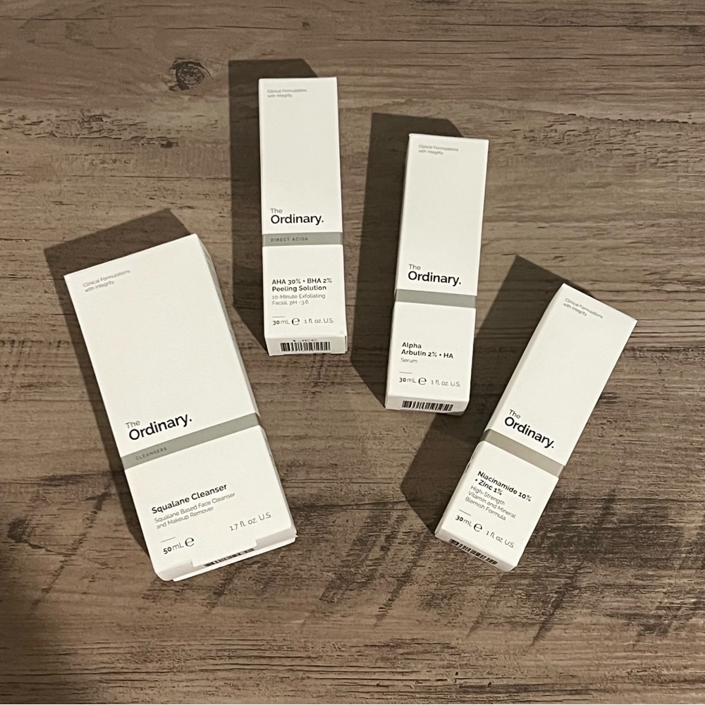 The Ordinary Skincare Set Bundle - New in Box!